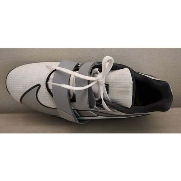 Nike FZ8663-100 Mens 10.5 Womens 12 White Romaleos 4 SE Weightlifting Shoes - Picture 10 of 13